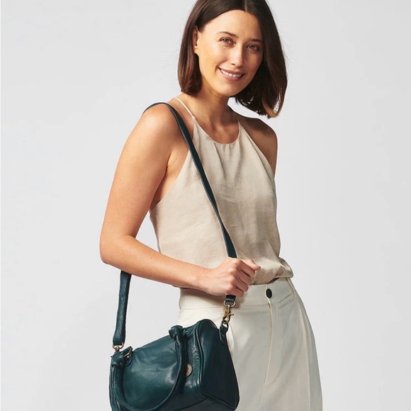 Wanderers San Montano Crossbody Teal Handbag - Picture 11 of 11